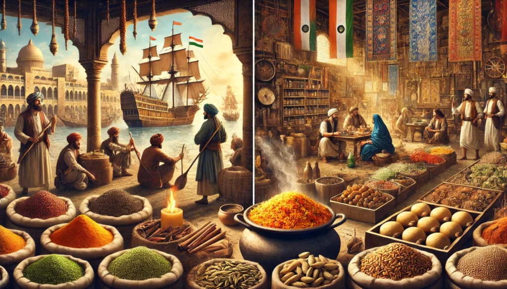 A. Cuisine in Cultural Exchange